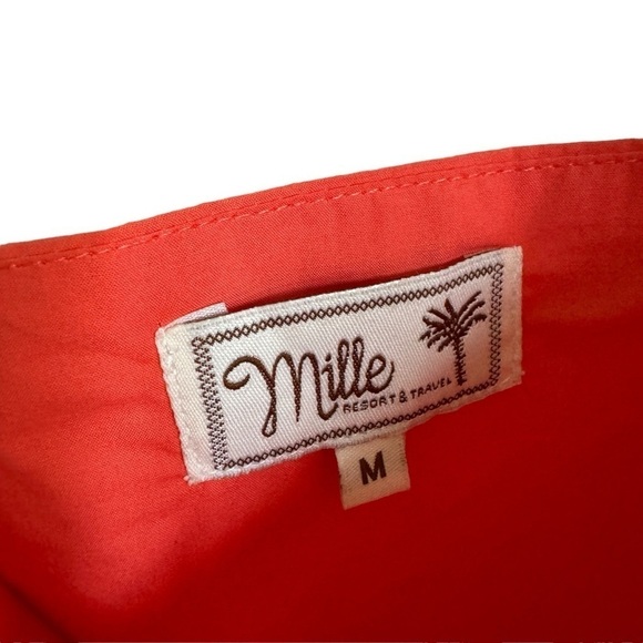 Mille Anais Dress in Melon, Size M - Picture 6 of 8